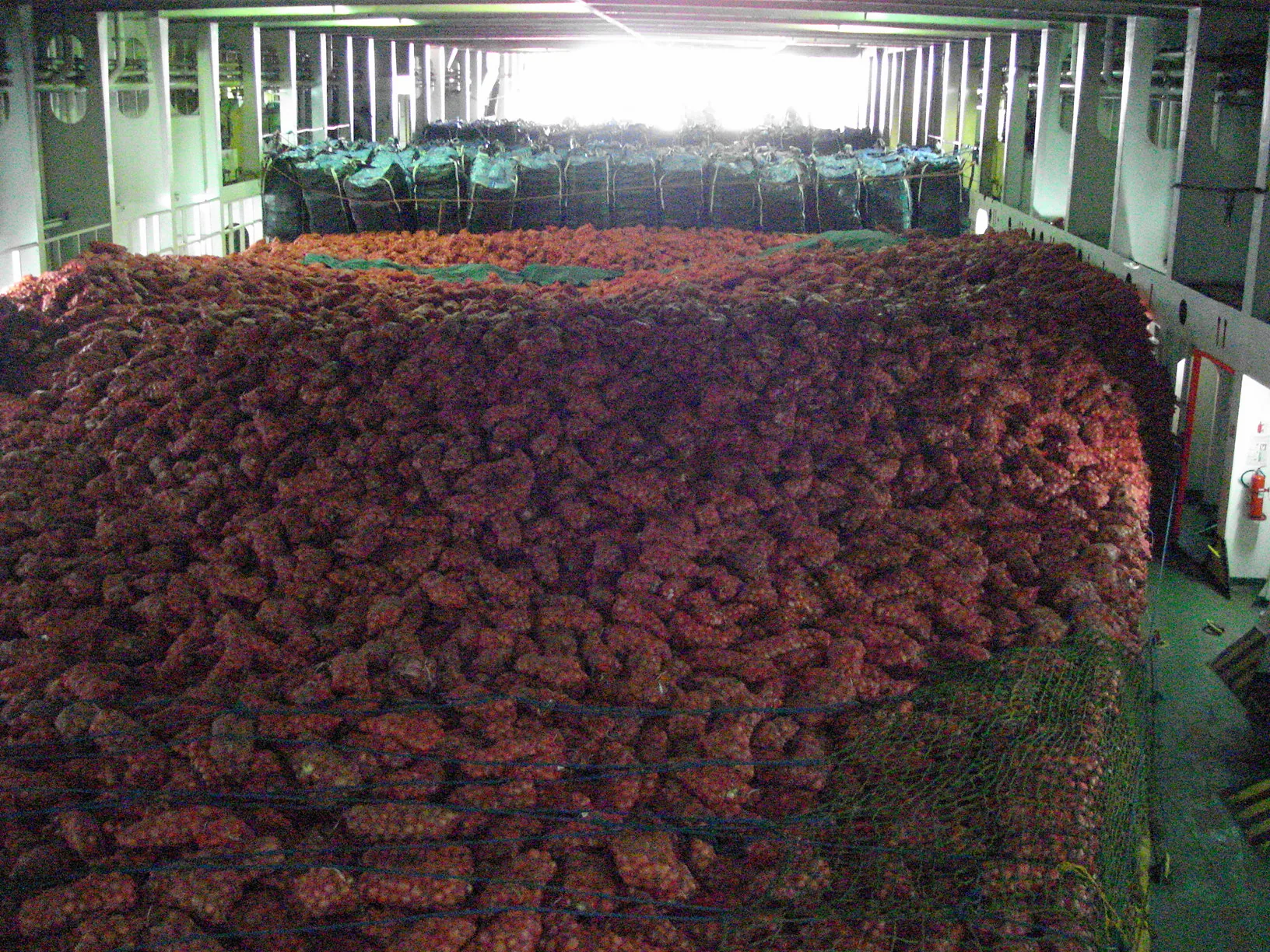 SeaChart bagged agricultural cargo