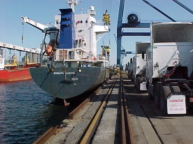 SeaChart cargo vessel port operation