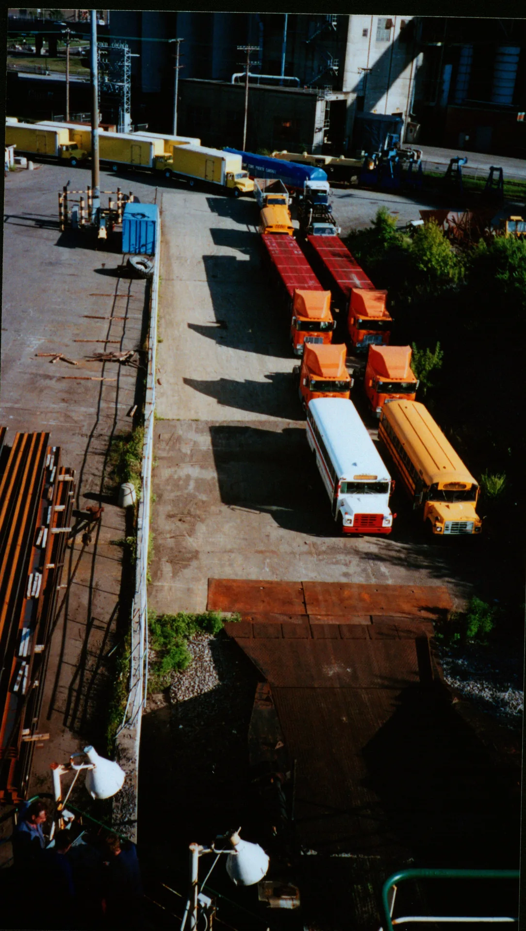 SeaChart industrial trucks port staging