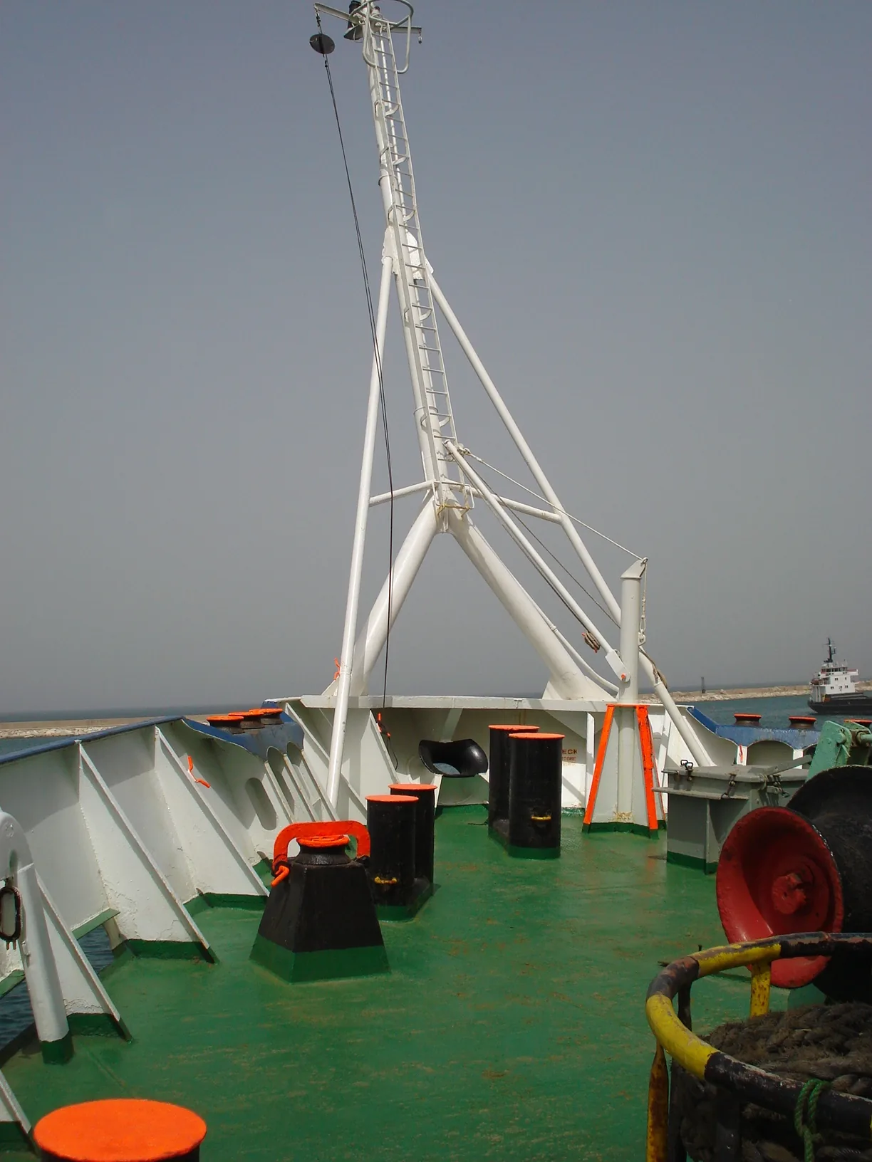 SeaChart vessel deck cargo operation