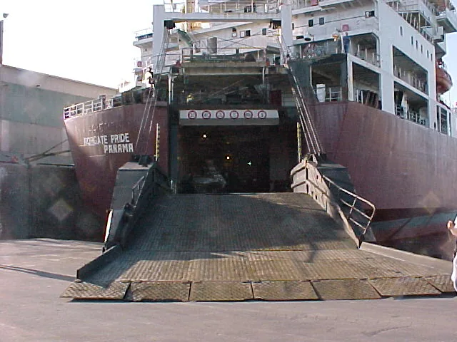 SeaChart Marine norgate pride roro ramp